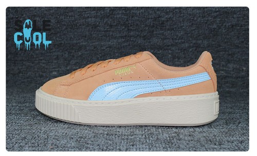 Puma suede pltform - suede, shoes