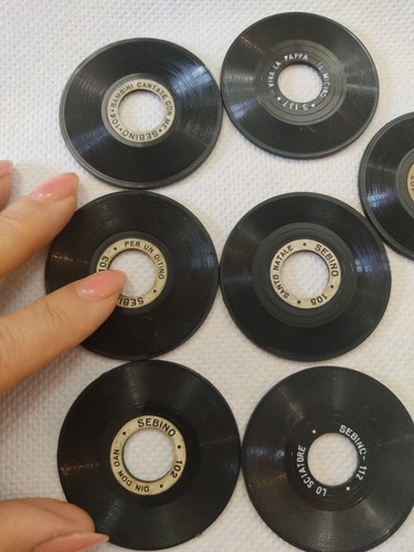 Lot disques en vinyle - de,