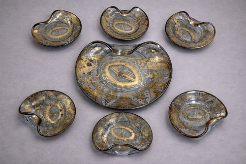 Service ancien verre - ancien, en