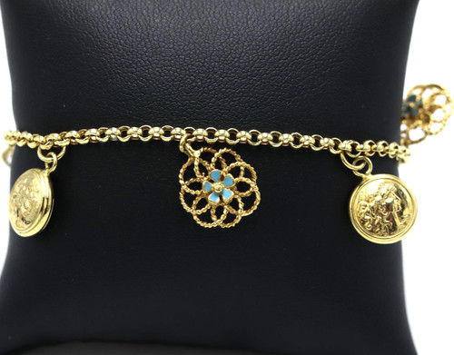 Braccialino rolò avec charms - rolò,