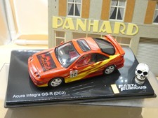 ACURA INTEGRA GS-R DC2 1/43 PERSONNALISATION FAST AND FURIOUS Modèle Unique