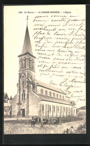 Cpa grande verriere - la, grande-verriere