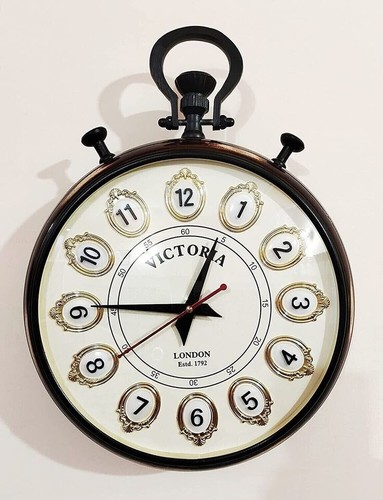 Horloge murale bois - horloge,
