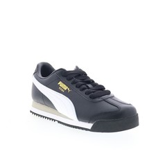 Puma Roma 24 Standard baskets pour femmes en cuir noir