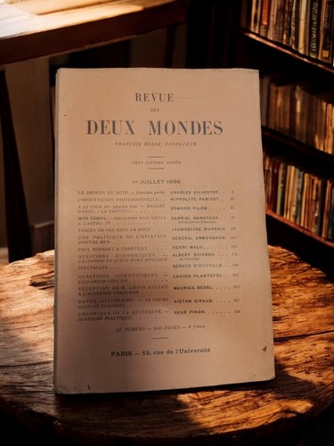 Revue des deux mondes - des,