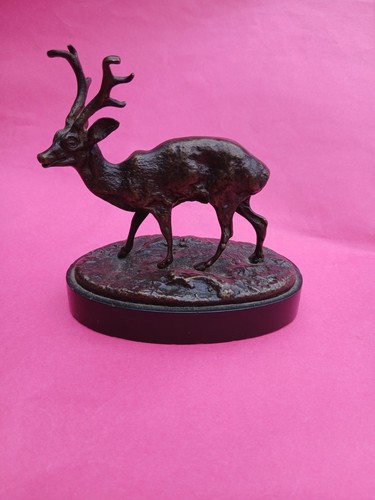 Sculpture bronze ancienne - en,