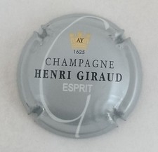 capsule champagne GIRAUD henry n°10 esprit fond gris