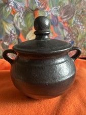 CHAUDRON MARMITE TERRE CUITE BOUTEILLE DE COLLECTION FLACON 1950/60 VALLAURIS ?