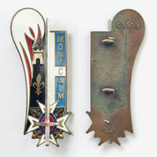 INSIGNE 167° PROMOTION ESM SAINT CYR MONTCALM 1980-82 - FRAISSE 2909