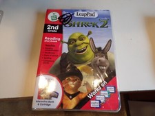 Leap Frog Leap Pad 2nd Grade Shrek 2 Interactive Book & Cartridge 