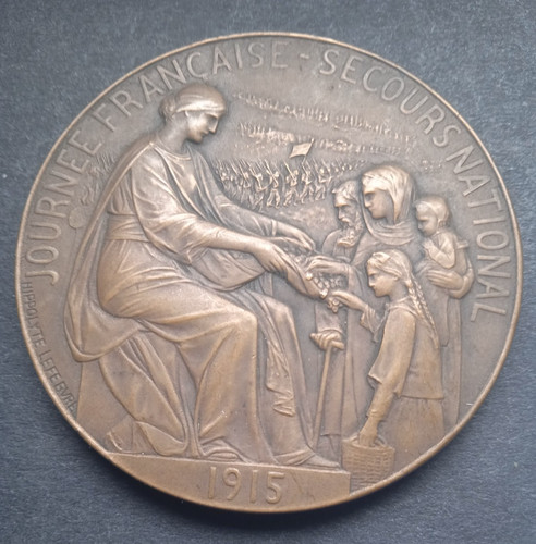 Medaille charite guerre 1914 - charite,