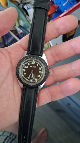 Montre vintage plongée