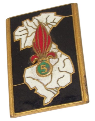 Insigne 5ème rei - rei, régiment