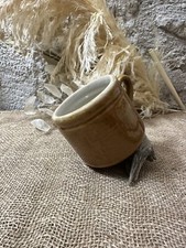 Ancien pot en grès Avec Anse , pot à graisse