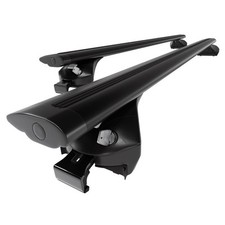 Barres de toit en aluminium pour Audi A6 C8 5p (2019-....) D noir rails intégrés