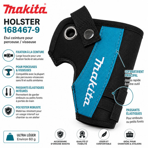 Holster makita 168467 étui - holster, 168467-9