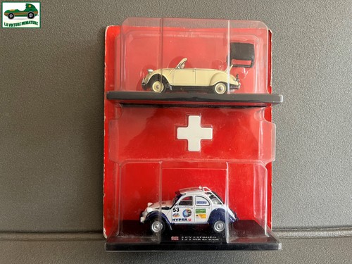Voiture miniature duo citroen - voiture,