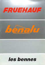 REMORQUES FRUEHAUF / DOCUMENTATION / LES BENNES / de 1986