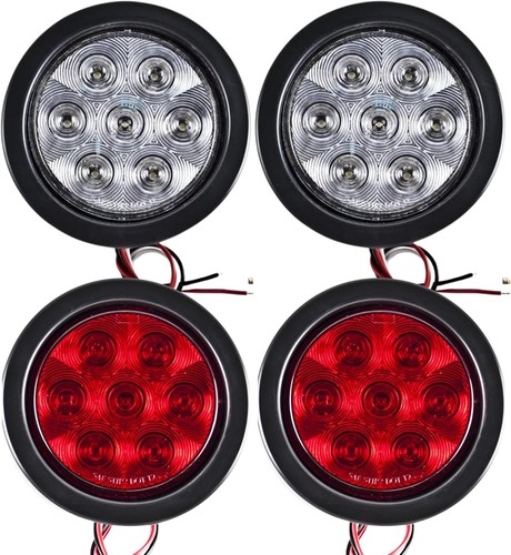 Rond led remorque queue - rond,