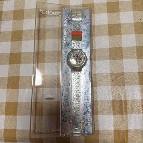 Swatch scuba 200 - scuba, "jelly