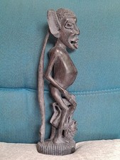 Sculpture Makonde Sheitani Années 70.  Origine Kenya.