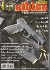 CIBLES N°320 PISTOLET FIVE SEVEN DE LA F.N / CARABINE STOPSON EN 222 REMINGTON