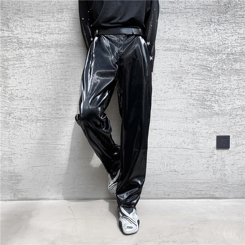 Hommes punk simili cuir - hommes,