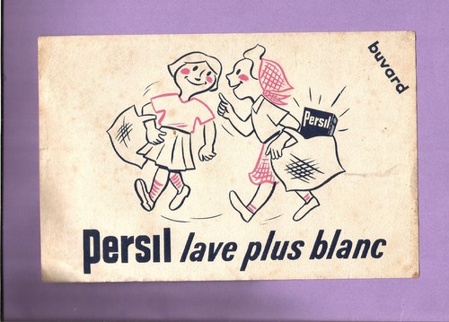 Buvard ancien persil lave plus - buvard,
