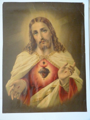 Anciennes chromos religieues - anciennes,
