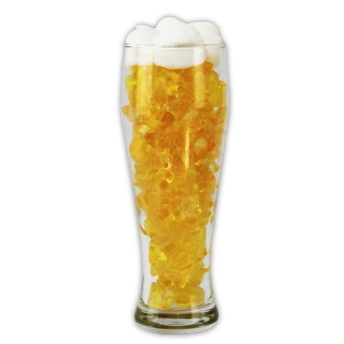 Verre weizenbier avec - à, punch