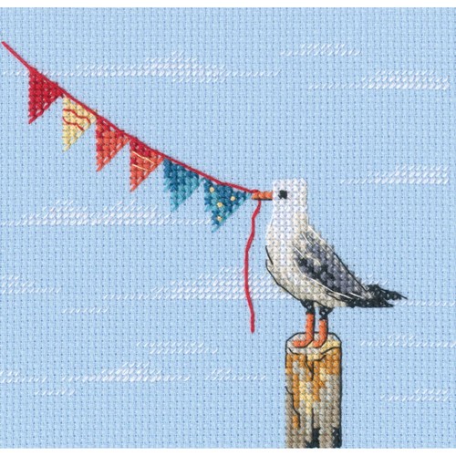 Kit broderie point de - point,