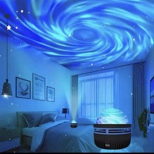 Colorful Starry Sky Galaxy Projector LED Light for Bedroom & Party Decor