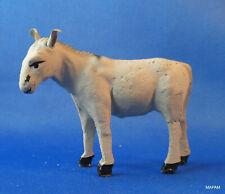 SANTON EN PLATRE  DEVINEAU  ANE GRIS  hauteur  5cm