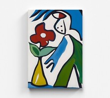 Peinture murale abstraite