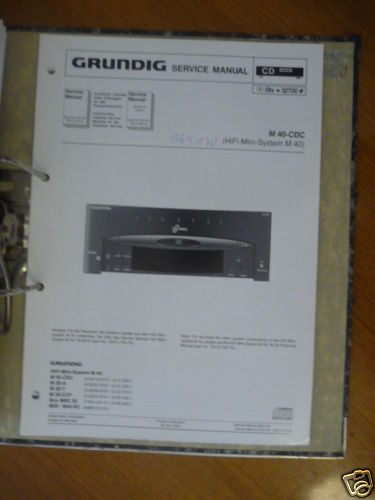 Service manuelle grundig - service,