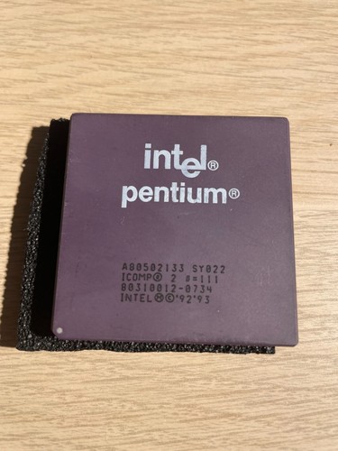 Processeur intel pentium - processeur,