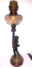 LAMPE PETROLE BRONZE BACCARAT