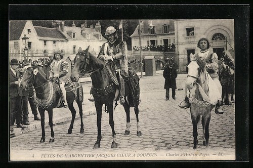 Cpa bourges fêtes - cpa,