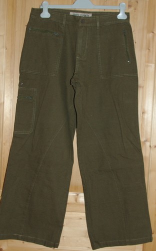 Pantalon toile style baggy - style,
