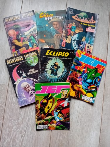 Lot science fiction années - lot,