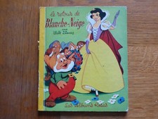LE RETOUR DE BLANCHE NEIGE PAR WALT DISNEY  REED 1962 ALBUMS ROSES HACHETTE