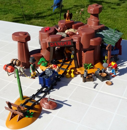 Playmobil chercheur or - playmobil, le