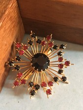 Broche Vintage Soleil avec