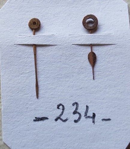 Aiguilles pour montre - , à