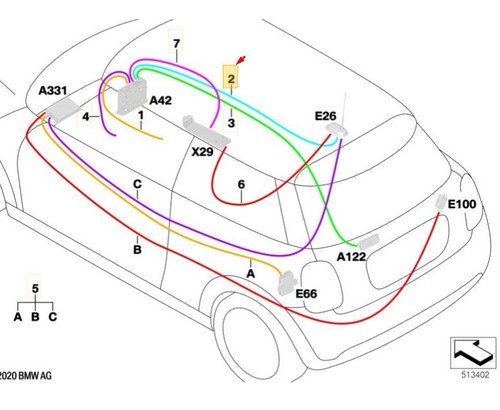 Mini cabrio f57 jcw antenne - cabrio,