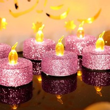 Lot de 12 bougies chauffe-plat