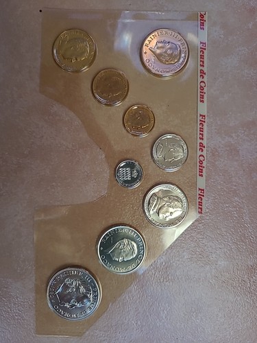 Pieces monaco fdc 1982 - pieces,