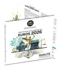 Série Euros BU France 2026 - 8 Pièces 1 centime à 2€