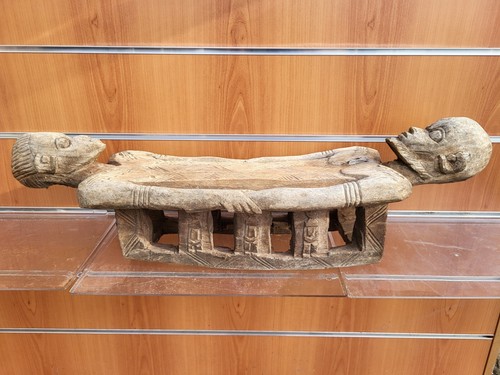 Rare repose tête tabouret - rare, ou