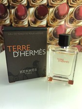 miniature de parfum ** terre d 'hermes ** edt pour homme.5ml.